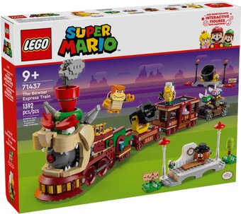 Конструктор LEGO Super Mario 71437 Поезд Боузер-Экспресс