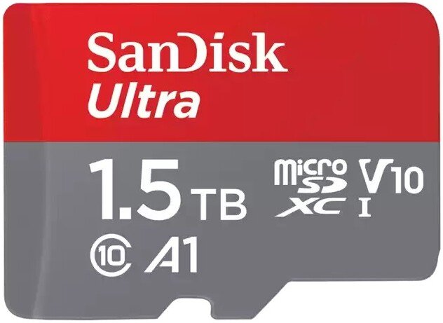 

Карта памяти SanDisk Ultra SDSQUAC-1T50-GN6MN microSDXC 1.5TB