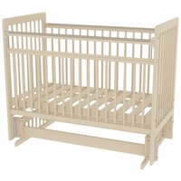 Классическая детская кроватка Bambini 16.20.16.05 (мультимаятник, бежевый)