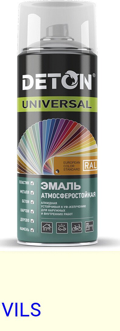 

Эмаль Deton Universal Алкидная атмосферостойкая RAL 3012 0.52 л (бежевый)