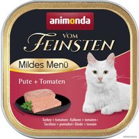 Консервированный корм для кошек Animonda Vom Feinsten Adult Mildes Menu с индейкой и томатами 100 г
