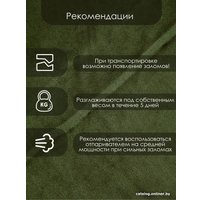 Комплект штор AMI Бархат 1.5x2.7 (2шт, оливковый)