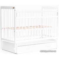 Классическая детская кроватка Bambini Euro Style М 01.10.04 (белый) в Борисове