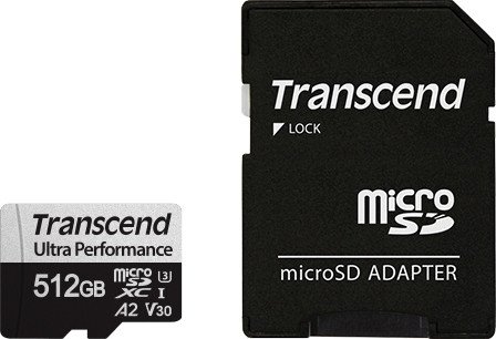 

Карта памяти Transcend microSDXC 340S 512GB (с адаптером)