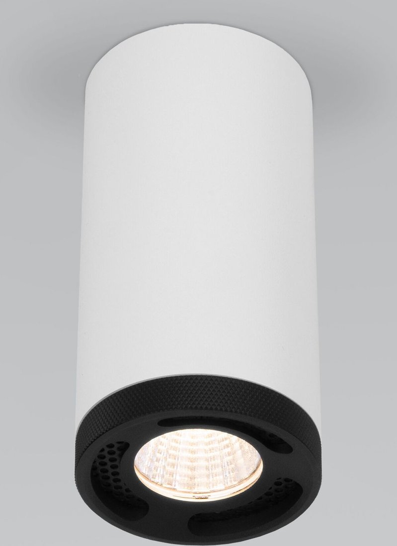 

Точечный светильник Elektrostandard 25033/LED (белый/черный)