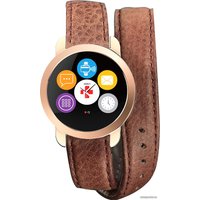 Фитнес-браслет MyKronoz ZeCircle 2 Premium (золотистый/коричневый)