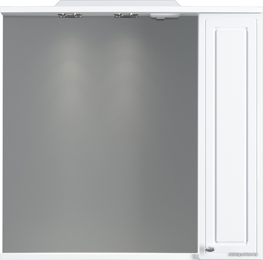 AM.PM Шкаф с зеркалом Palace One 75 M41MPR0751WG (правый,белый глянец)