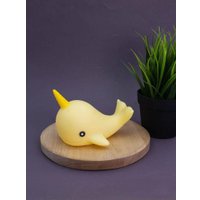 Ночник ILikeGift Whalecorn 149-010-01 (желтый)