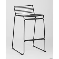 Стул Stool Group Danny (черный с черной подушкой)