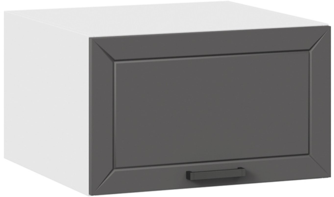 

Шкаф навесной Трия Лорас 1В6ГП (белый/холст вулкан)