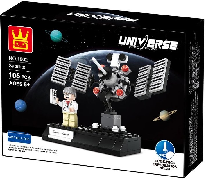 

Конструктор Wange Спутник 143667 (106эл)