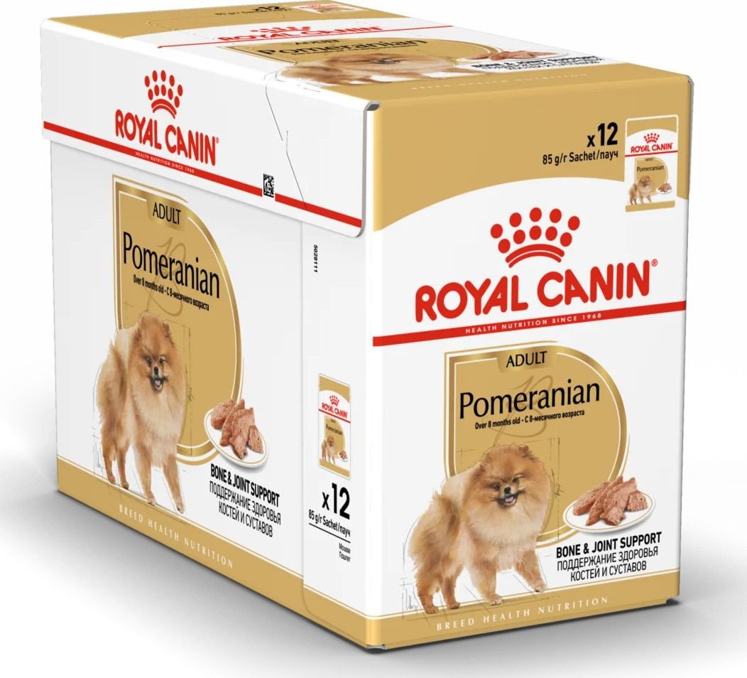 Консервированный корм для собак Royal Canin Pomeranian Adult Canine 12x85 г