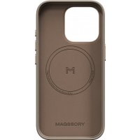 Чехол для телефона Magssory Eco Leather Case Latte для iPhone 16 Pro CLT028l