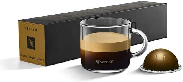 

Кофе в капсулах Nespresso Vertuo Double Espresso Chiaro 10 шт