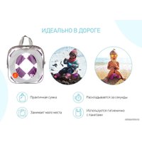 Дорожный горшок Roxy Kids HandyPotty HP-250M (фиолетовый)