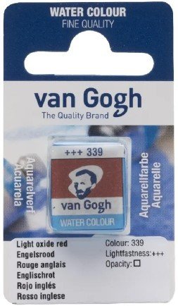 

Акварельные краски Van Gogh 339 20863391 (оксид красный светлый, кювета)