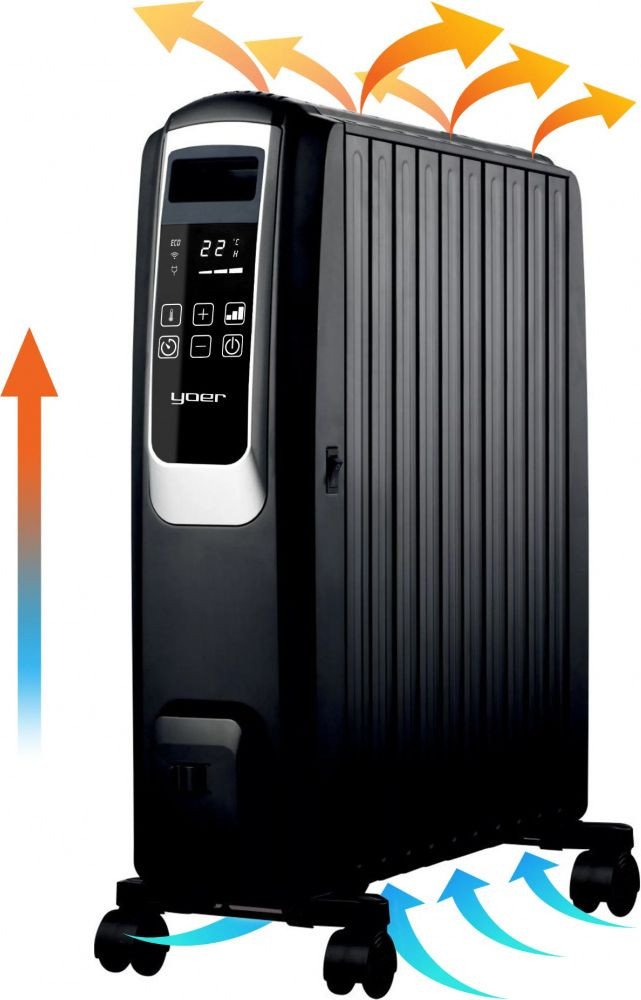 

Масляный радиатор Yoer Inferno OFR1025BK
