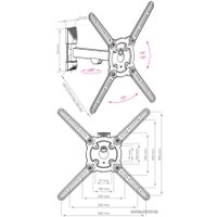 Кронштейн Kromax ATLANTIS-10 (белый)