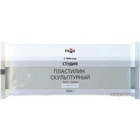 Пластилин скульптурный Гамма Студия 2.80.Е100.003.1 (1 кг, белый, твердый)