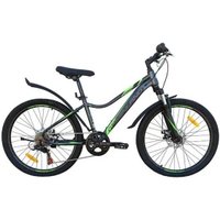 Велосипед Greenland Formula 26 7s р.16 2025 (серый/зеленый)