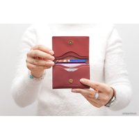 Визитница Minsker Greatwood (марсала)