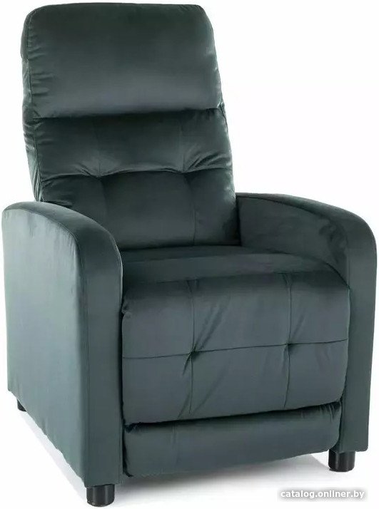 Кресло-качалка Signal Otus Velvet Bluvel 78 раскладное (зеленый)