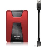 Внешний накопитель ADATA DashDrive Durable HD650 AHD650-1TU31-CRD 1TB (красный)