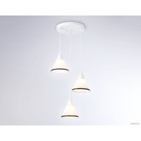 Подвесная люстра Ambrella light Traditional TR3167/3 WH/BK