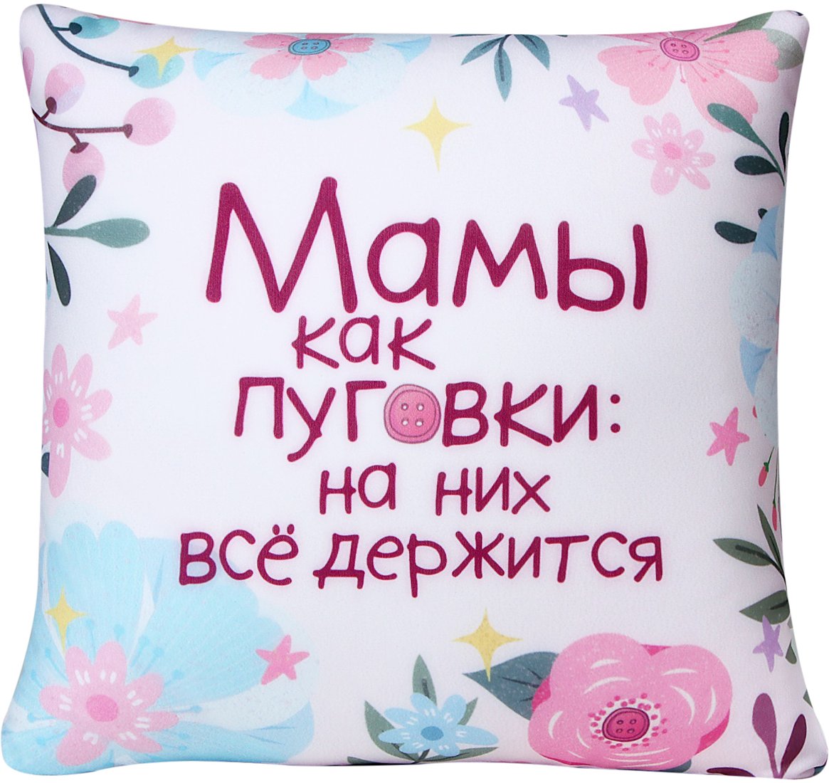 

Декоративная подушка Mni Mnu Мамы как пуговки 9250605