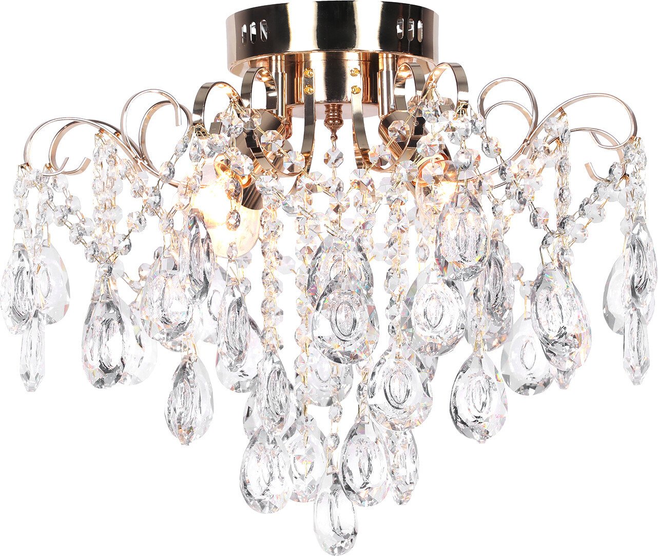 

Люстра средней высоты Escada Gertrude 1120/4PL E14*60W Gold