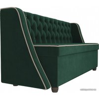 Диван Лига диванов Лофт 104548 (велюр, зеленый)