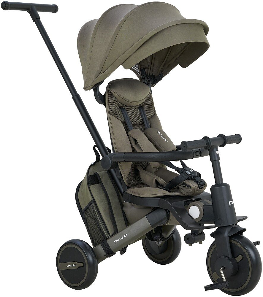 

Детский велосипед Pituso Leve Pro T8 Plus (хаки)