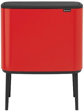 

Система сортировки мусора Brabantia Bo Touch Bin 3x11 л (пламенно-красный)