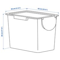 Контейнер для раздельного сбора мусора Ikea Troskning 00592257