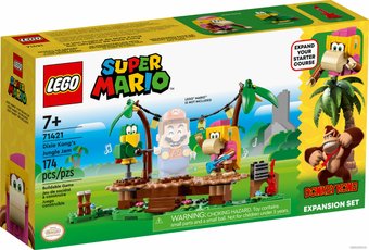 Конструктор LEGO Super Mario 71421 Дополнительный набор: Дикси Конг в джунглях