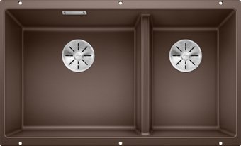 Кухонная мойка Blanco Subline 430/270-U (кофе) 523160