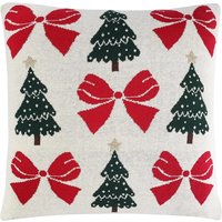 Декоративная подушка Tkano Christmas Bows New Year Essential TK25-CU0015