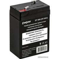 Аккумулятор для ИБП ExeGate DT 606 (6В, 6 А·ч)