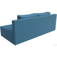 Диван Лига диванов Сан Марко 121579 (рогожка Амур, голубой)