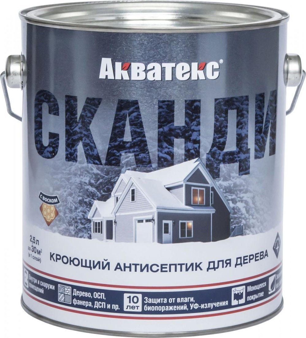 

Антисептик Акватекс Сканди 2.5 л (карамель)