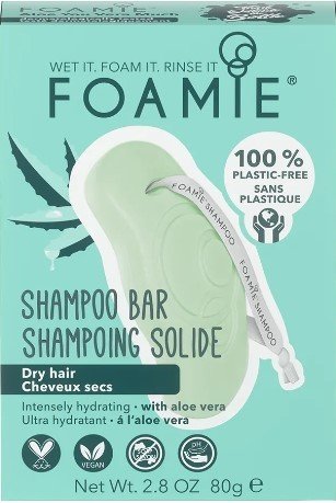 

Твердый шампунь Foamie Aloe You Vera Much для сухих волос 80 г