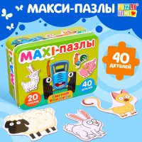 Развивающая игра Синий трактор Макси. На ферме 9454939 (40 эл)