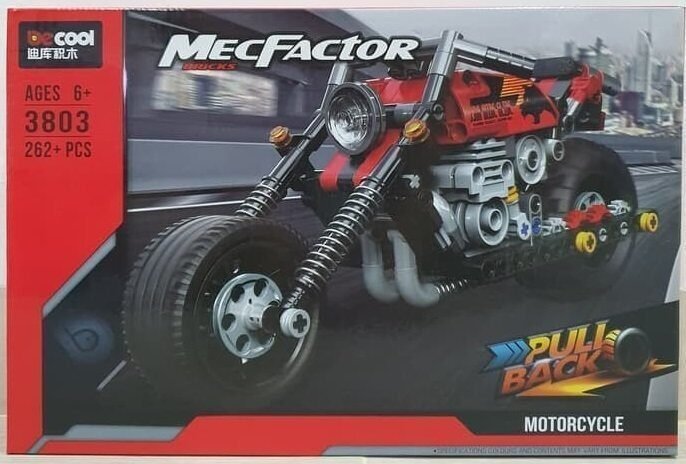 

Конструктор Decool MecFactor 3803 Мотоцикл