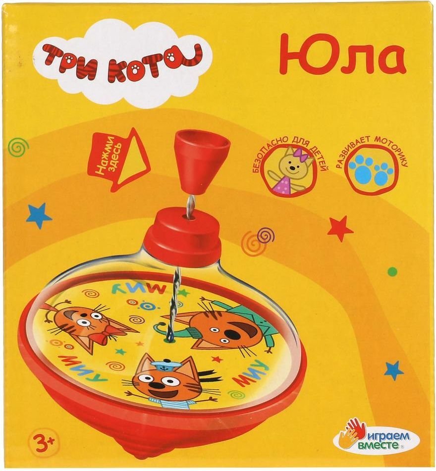 

Развивающая игрушка Играем вместе Три кота 1506K496-R2