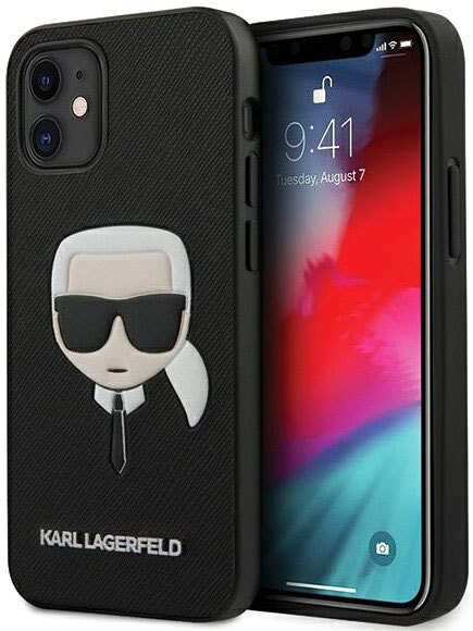 

Чехол для телефона CG Mobile Karl Lagerfeld для Apple iPhone 12 mini KLHCP12SSAKHBK