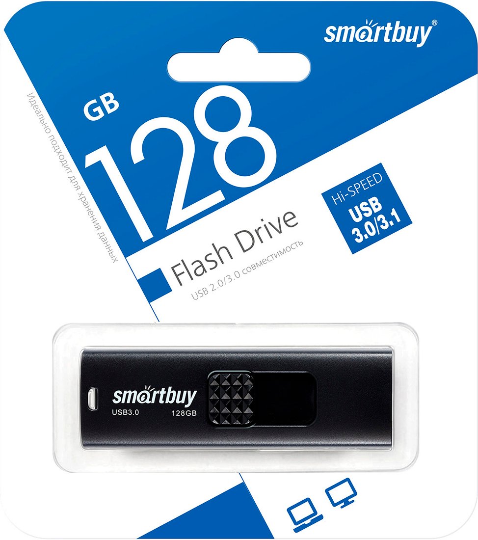 

USB Flash SmartBuy Fashion 128GB (черный)