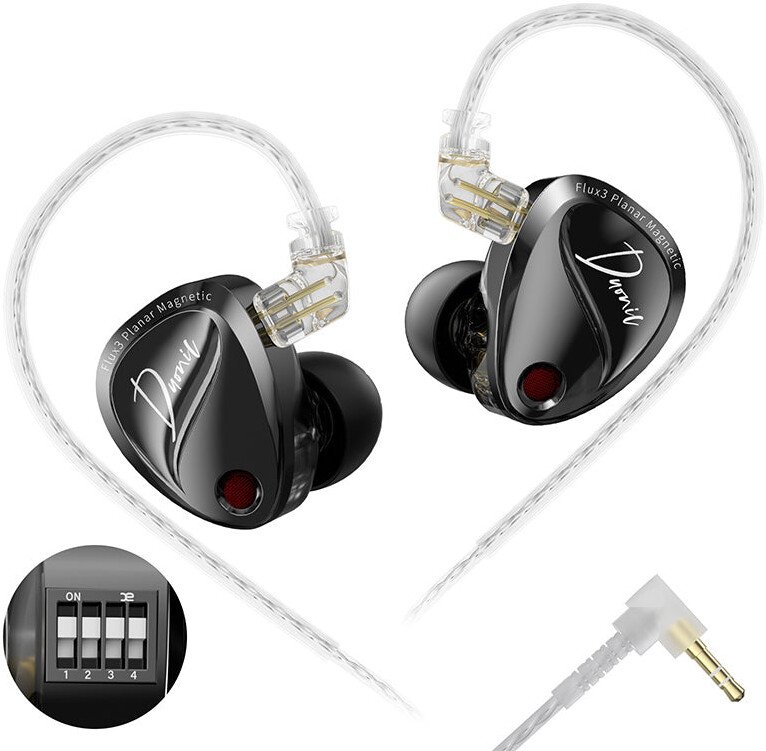 

Наушники KZ Acoustics Duonic Bass Improved Version With Switches 3.5 мм (без микрофона, серебристый)