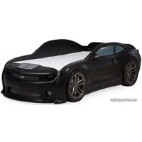 Кровать-машина Futuka kids EVO 3D Camaro 180x90 (черный матовый)