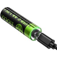 Аккумулятор Hoco JA3 AA 3200mWh/1.5V + кабель USB Type-C (2 шт)