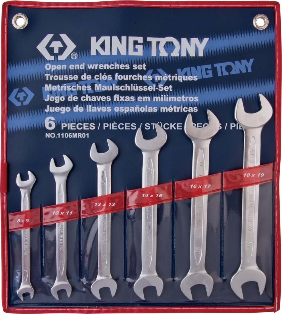 

Набор ключей King Tony 1106MR01 (6 предметов)